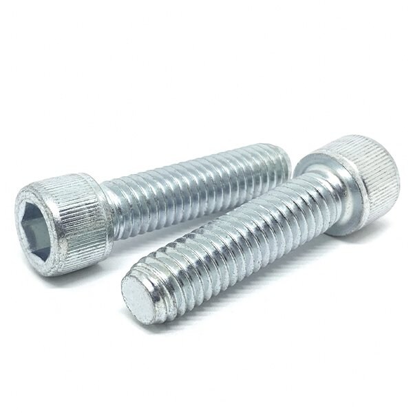 Boltsandnuts.Com M5-0.80 Socket Head Cap Screw, Socket, Zinc Plated Alloy Steel, 16 mm Length, 2000 PK M5C16SHCS12Z/D-2000 - main